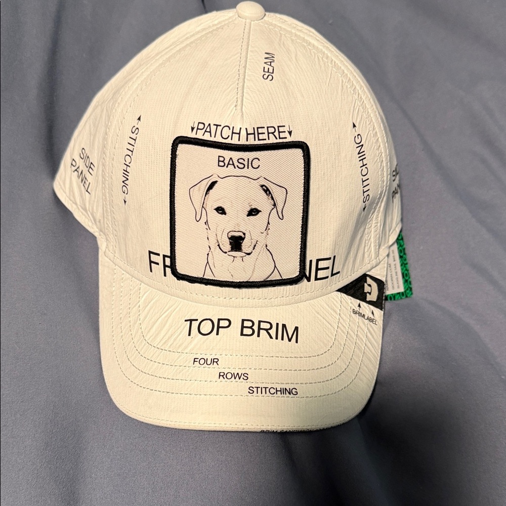 Basic Dog Patch Cap - Cream goorin bros Friday drop